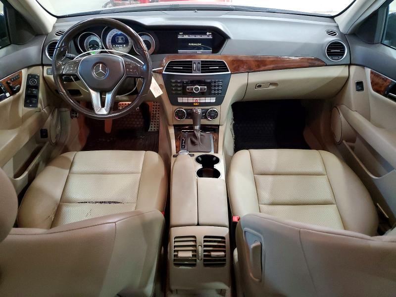 58755956 :رقم المزاد ، WDDGF8BB8CA640259 vin ، 2012 Mercedes-benz C مزاد بيع