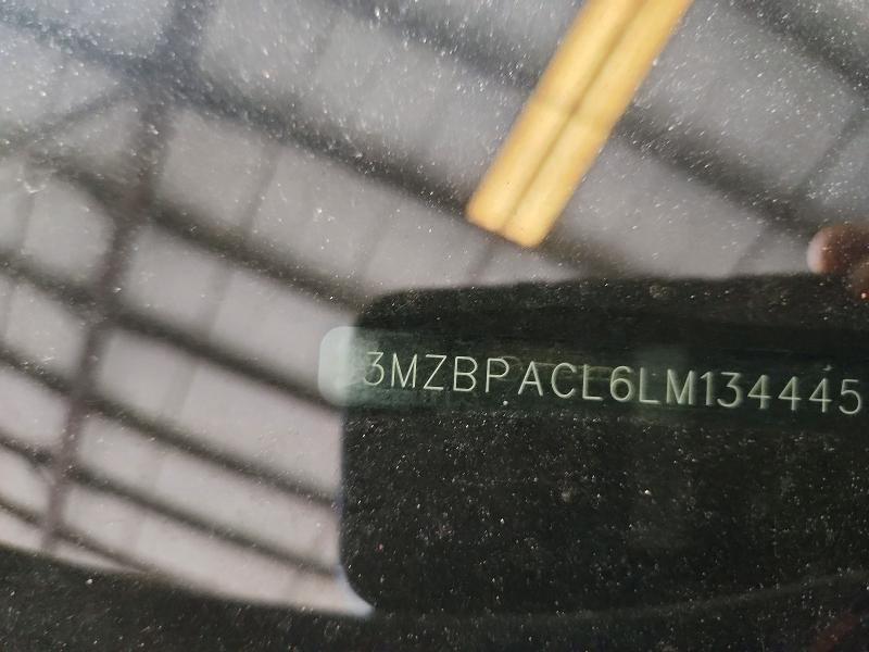 Auction sale of the 2020 Mazda 3, vin: 3MZBPACL6LM134445, lot number: 56100936
