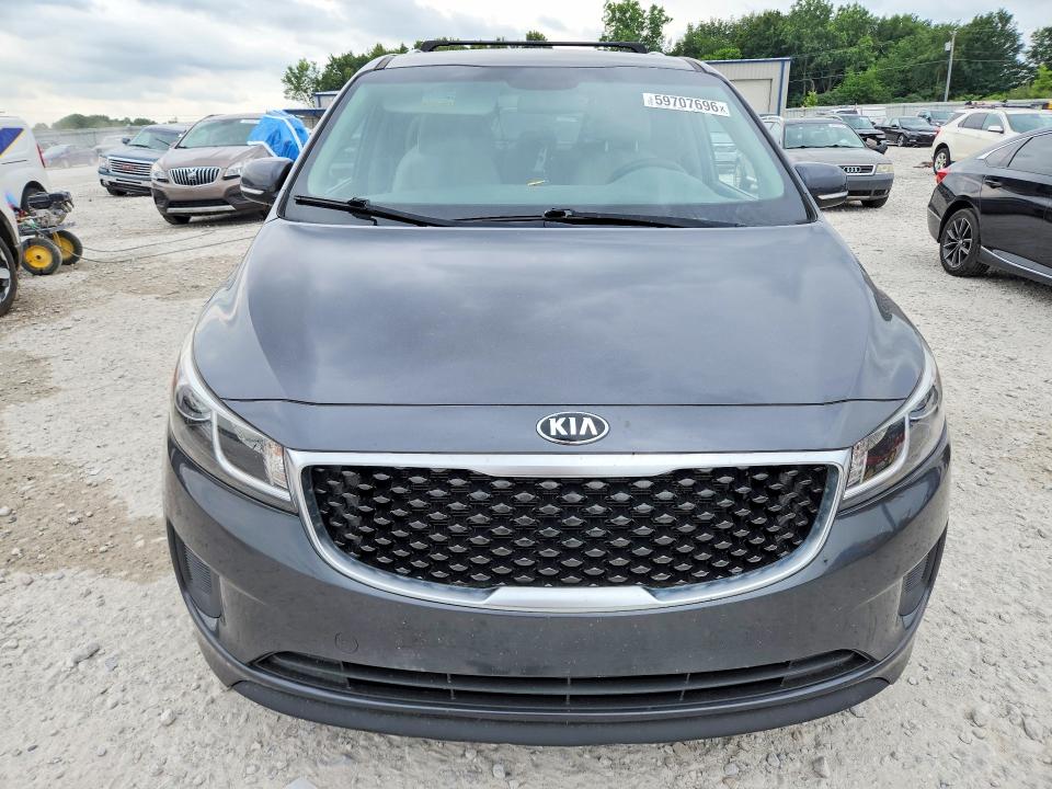 59707696 :رقم المزاد ، KNDMB5C13G6130536 vin ، 2016 Kia Sedona مزاد بيع