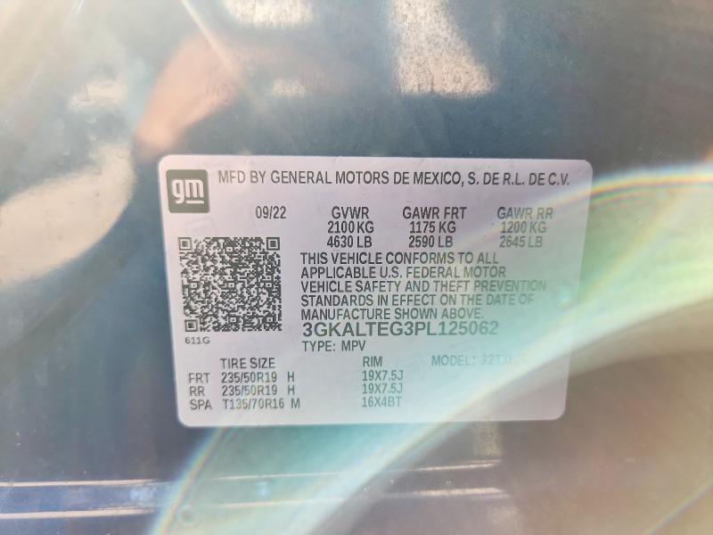 62503376 :رقم المزاد ، 3GKALTEG3PL125062 vin ، 2023 Gmc Terrain مزاد بيع