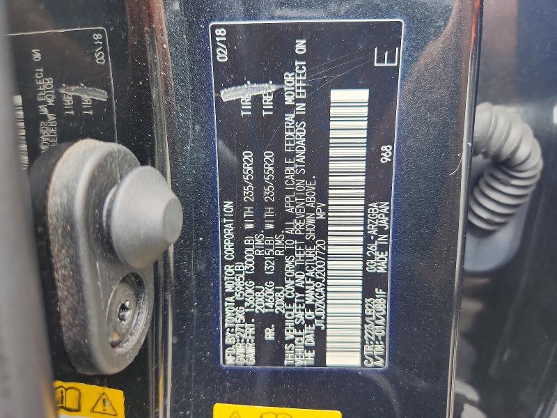 Продаж на аукціоні авто 2018 Lexus Rx, vin: JTJDZKCA9J2007720, номер лоту: 62927126