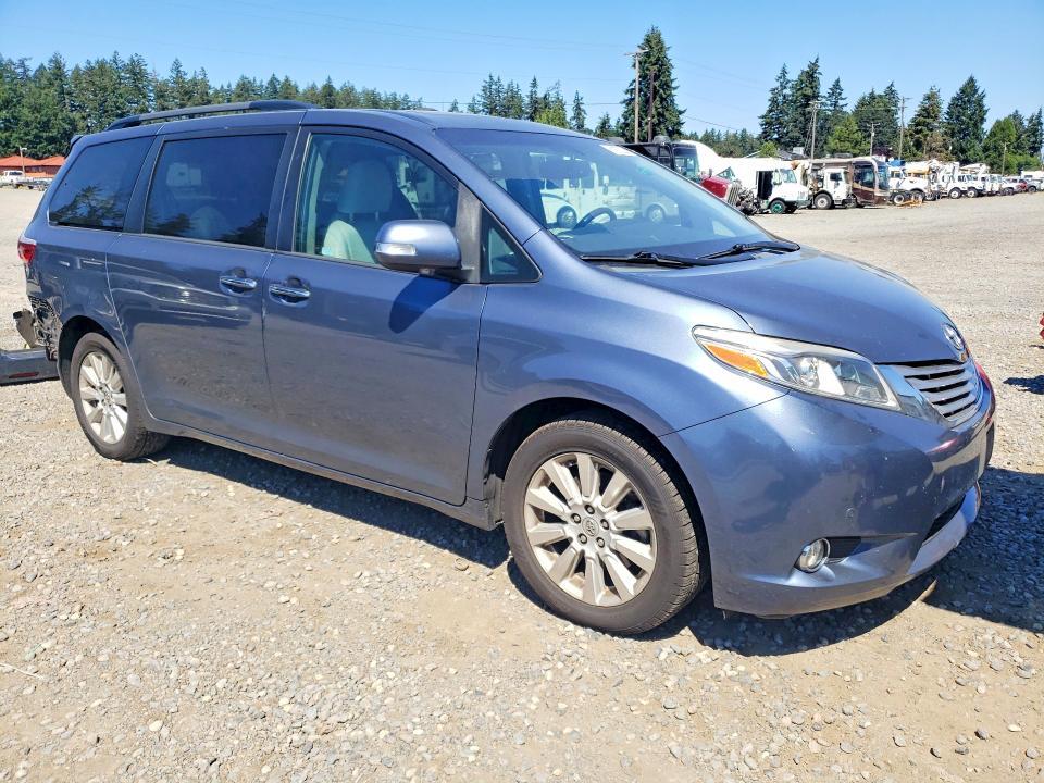 Продажа на аукционе авто 2015 Toyota Sienna, vin: 5TDDK3DC7FS115119, номер лота: 61972226