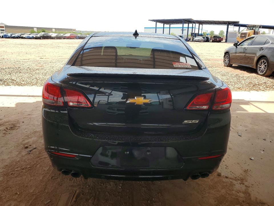 2016 Chevrolet Ss მანქანა იყიდება აუქციონზე, vin: 6G3F15RWXGL205591, აუქციონის ნომერი: 61035346