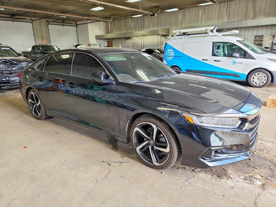 2021 Honda Accord მანქანა იყიდება აუქციონზე, vin: 1HGCV1F44MA021031, აუქციონის ნომერი: 61983476