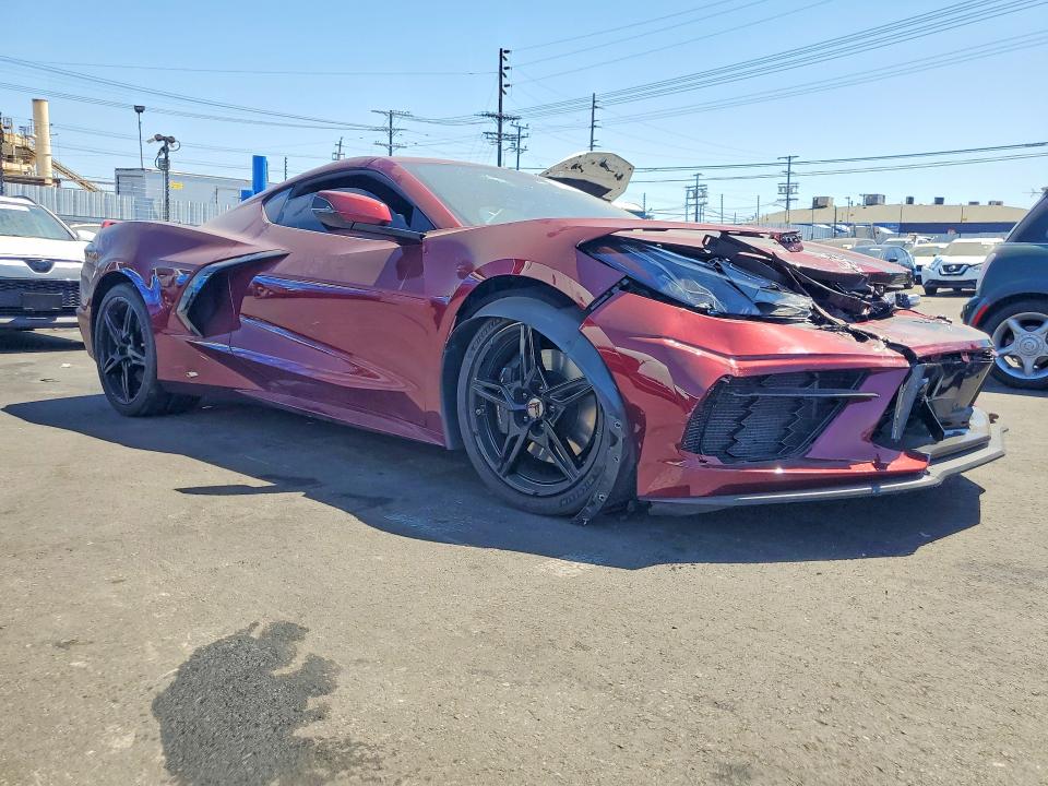 2020 Chevrolet Corvette მანქანა იყიდება აუქციონზე, vin: 1G1Y82D42L5107586, აუქციონის ნომერი: 62601376