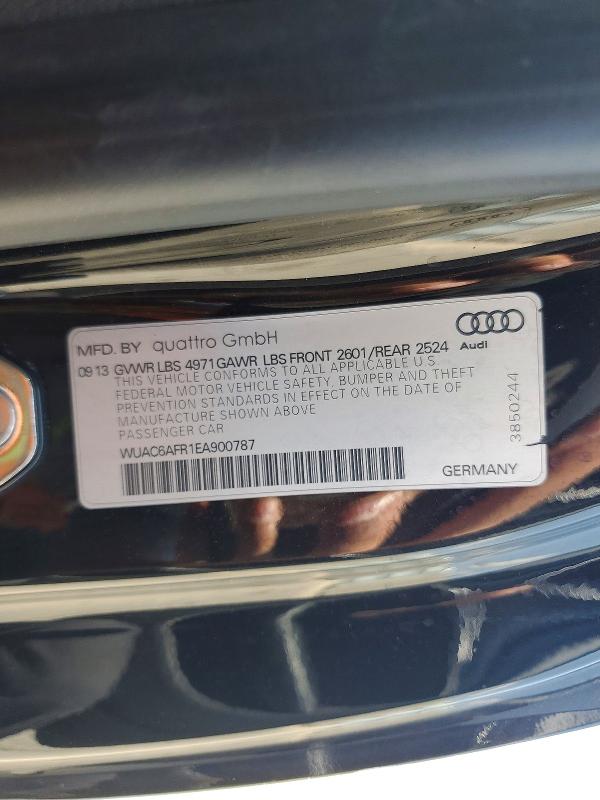 Продажа на аукционе авто 2014 Audi Rs5, vin: WUAC6AFR1EA900787, номер лота: 60971496