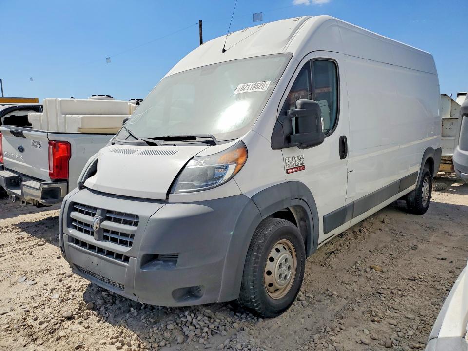 2017 Ram Promaster 2500 მანქანა იყიდება აუქციონზე, vin: 3C6TRVDG4HE500793, აუქციონის ნომერი: 62118526