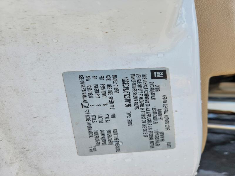 2007 Chevrolet Silverado მანქანა იყიდება აუქციონზე, vin: 1GCEC19J67Z570136, აუქციონის ნომერი: 85635175