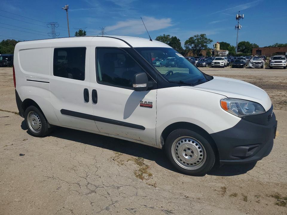 Продажа на аукционе авто 2019 Ram Promaster City, vin: ZFBHRFAB7K6M66491, номер лота: 62344406