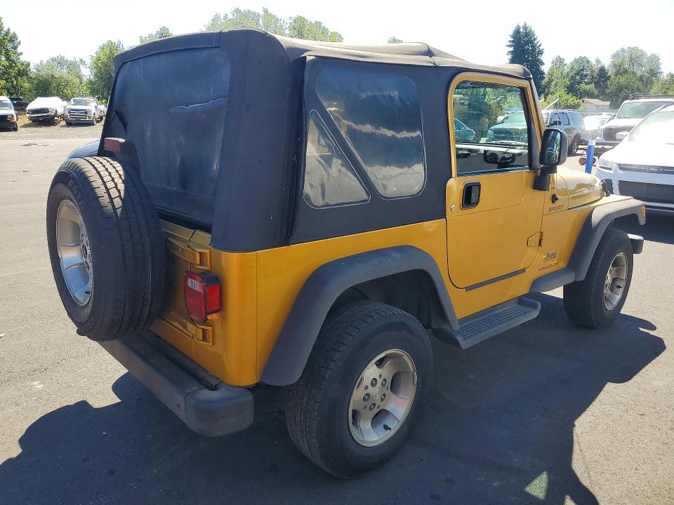 62975276 :رقم المزاد ، 1J4FA49S53P308354 vin ، 2003 Jeep Wrangler / Tj مزاد بيع