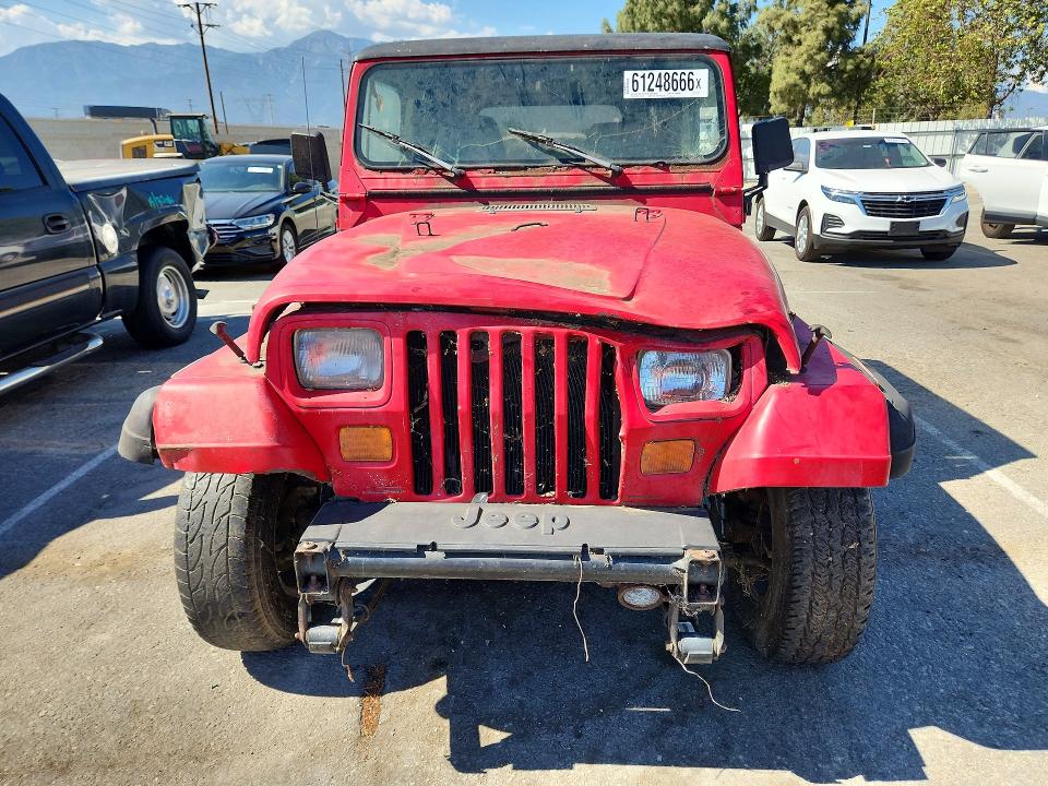 61248666 :رقم المزاد ، 2J4FY29S7NJ551440 vin ، 1992 Jeep Wrangler / Yj مزاد بيع