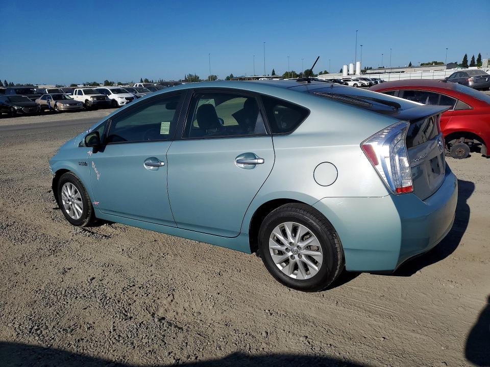 Продажа на аукционе авто 2012 Toyota Prius Plug-in Hybrid, vin: JTDKN3DP5C3009976, номер лота: 62437946