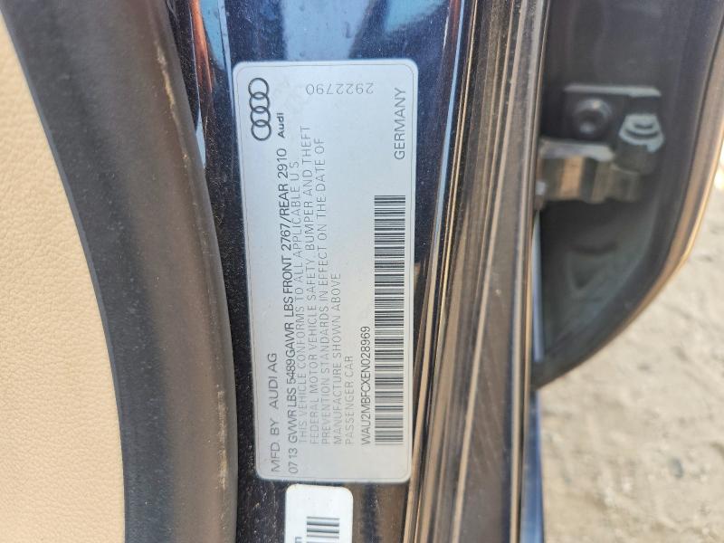 2014 Audi A7 მანქანა იყიდება აუქციონზე, vin: WAU2MBFCXEN028969, აუქციონის ნომერი: 60226186
