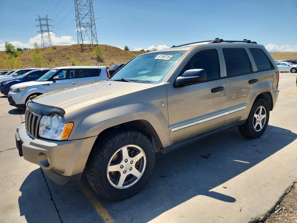 2005 Jeep Grand Cherokee მანქანა იყიდება აუქციონზე, vin: 1J4HR48N95C697703, აუქციონის ნომერი: 61189716