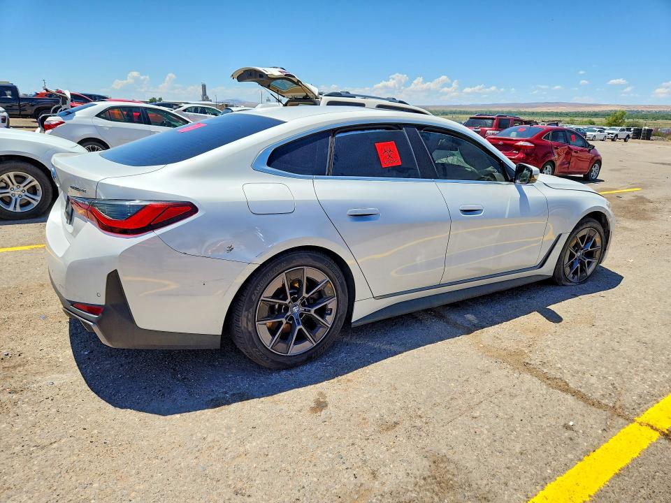 Aukcja sprzedaży 2022 Bmw I4, vin: WBY73AW00NFM75833, numer aukcji: 62607786