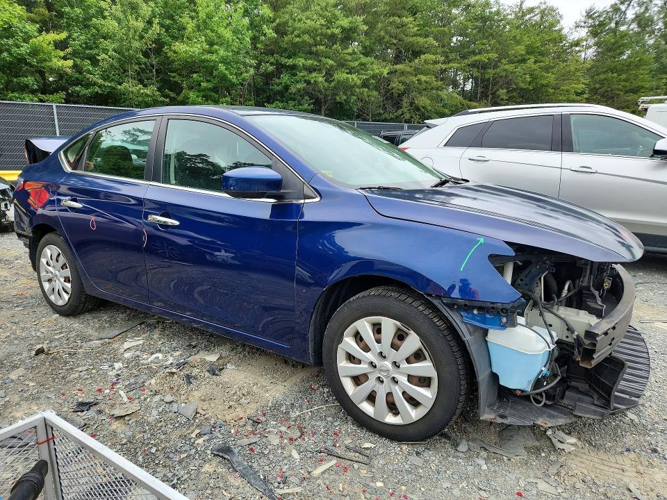 2016 Nissan Sentra მანქანა იყიდება აუქციონზე, vin: 3N1AB7AP1GL647087, აუქციონის ნომერი: 59799456