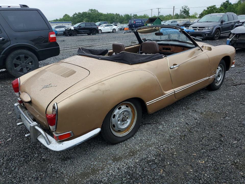 59721426 :رقم المزاد ، 1412743791 vin ، 1971 Volkswagen Karmann Ghia مزاد بيع