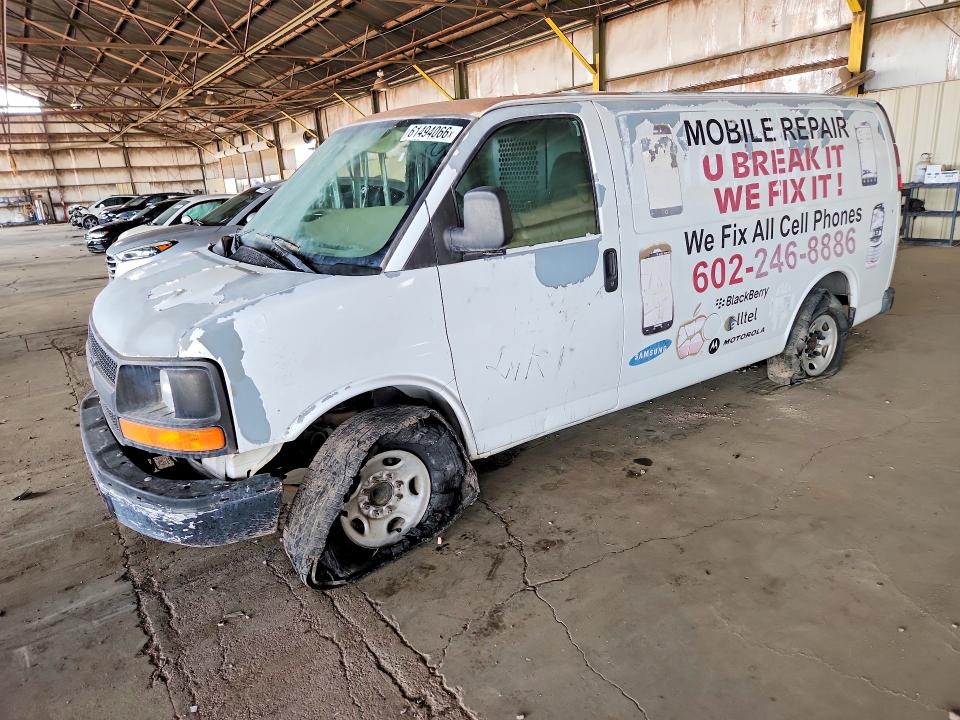 2005 Chevrolet Express მანქანა იყიდება აუქციონზე, vin: 1GCGG25U751153476, აუქციონის ნომერი: 61494066