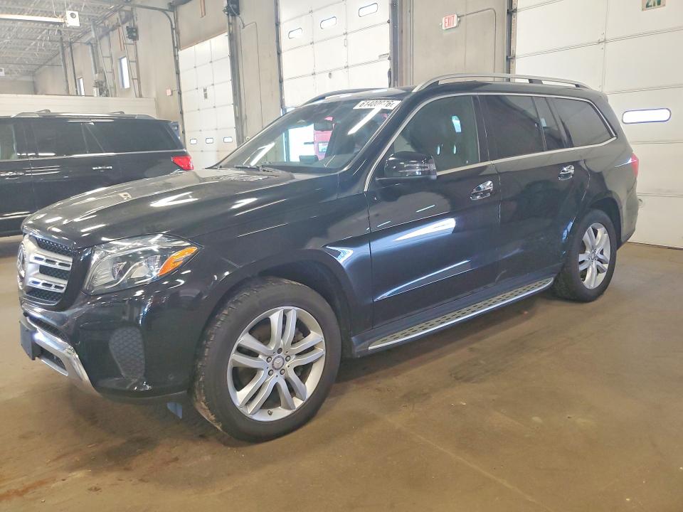 61400076 :رقم المزاد ، 4JGDF6EE8HA837393 vin ، 2017 Mercedes-benz Gls مزاد بيع