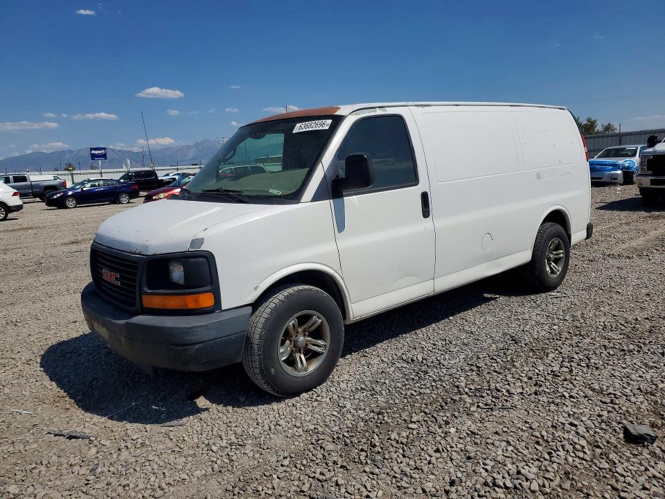 2008 Gmc Savana მანქანა იყიდება აუქციონზე, vin: 1GTFG15X581105561, აუქციონის ნომერი: 63682696