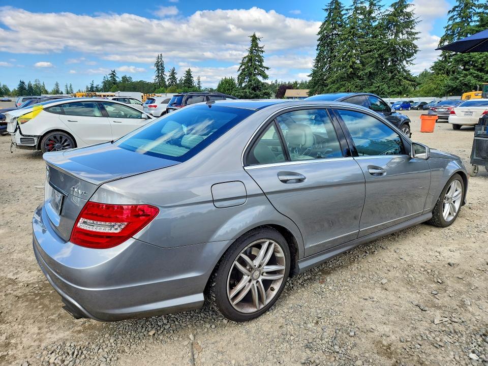 Aukcja sprzedaży 2012 Mercedes-benz C, vin: WDDGF8BB7CR238220, numer aukcji: 61625866