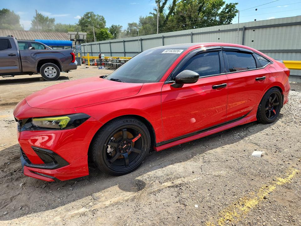 60162026 :رقم المزاد ، 2HGFE1E5XRH471752 vin ، 2024 Honda Civic مزاد بيع