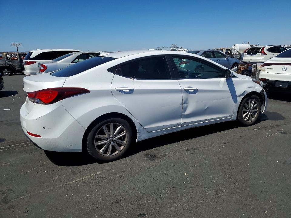 2015 Hyundai Elantra მანქანა იყიდება აუქციონზე, vin: 5NPDH4AE2FH550095, აუქციონის ნომერი: 61060256