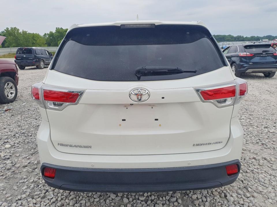 Продажа на аукционе авто 2014 Toyota Highlander, vin: 5TDDKRFH0ES029905, номер лота: 59656876