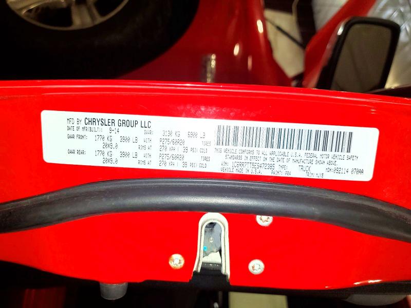 Продажа на аукционе авто 2014 Ram 1500, vin: 1C6RR7TT5ES472385, номер лота: 60669526
