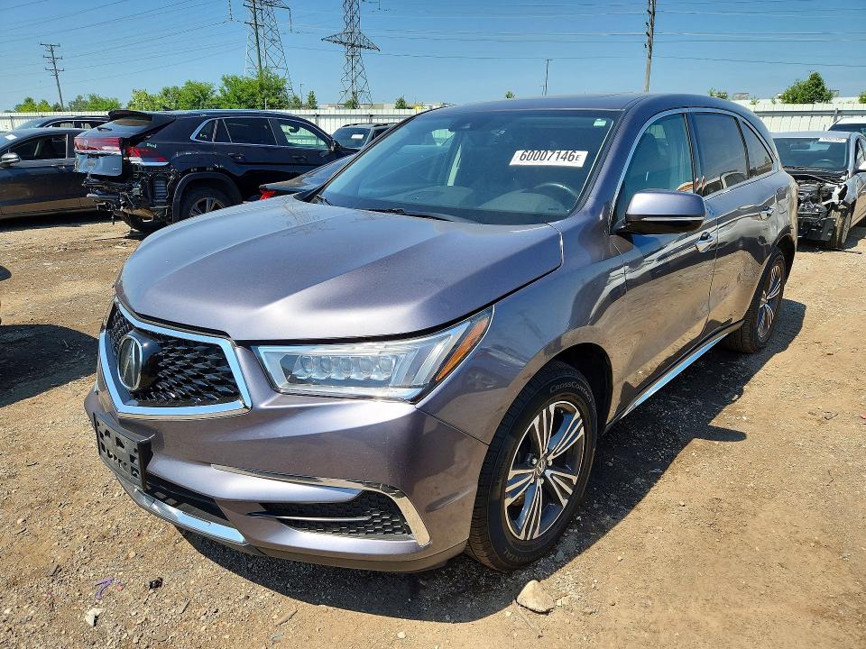 Aukcja sprzedaży 2018 Acura Mdx, vin: 5J8YD4H34JL007306, numer aukcji: 60007146