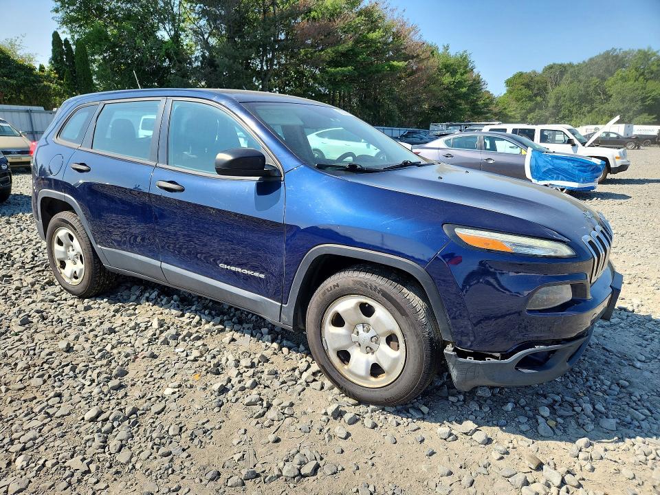 Продажа на аукционе авто 2016 Jeep Cherokee, vin: 1C4PJMAB1GW117712, номер лота: 62533216