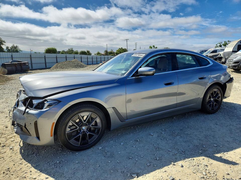 Продаж на аукціоні авто 2025 Bmw I4, vin: WBY23HD04SFU46515, номер лоту: 59924806