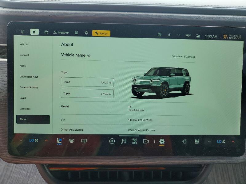 59173516 :رقم المزاد ، 7PDSGABL0PN005982 vin ، 2023 Rivian R1s مزاد بيع