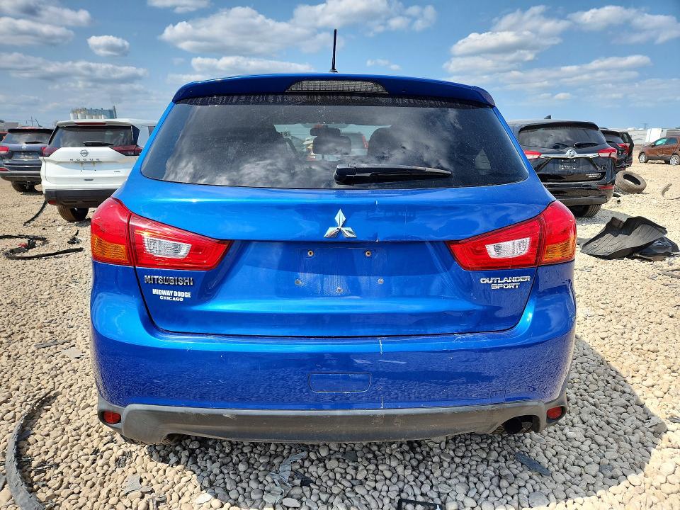 2016 Mitsubishi Outlander Sport მანქანა იყიდება აუქციონზე, vin: JA4AP3AUXGZ031436, აუქციონის ნომერი: 61224366