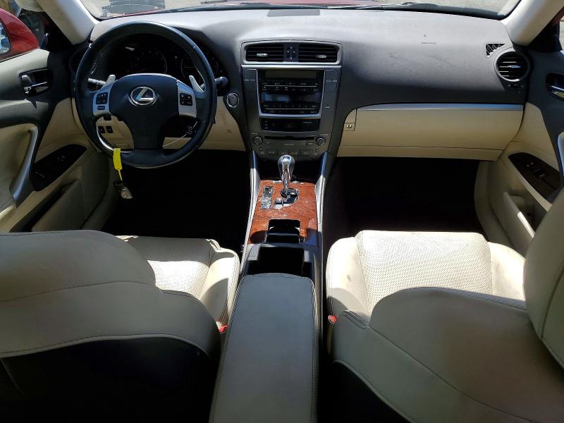 61743716 :رقم المزاد ، JTHBF5C20C5182726 vin ، 2012 Lexus Is 250 مزاد بيع