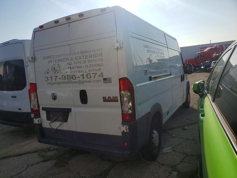 Продажа на аукционе авто 2016 Ram Promaster 2500, vin: 3C6TRVDG6GE100300, номер лота: 59100476