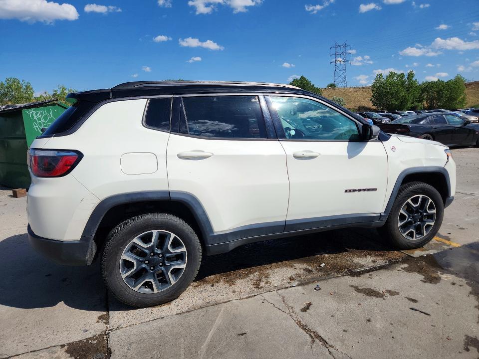 Продажа на аукционе авто 2020 Jeep Compass, vin: 3C4NJDDB7LT214609, номер лота: 60963476