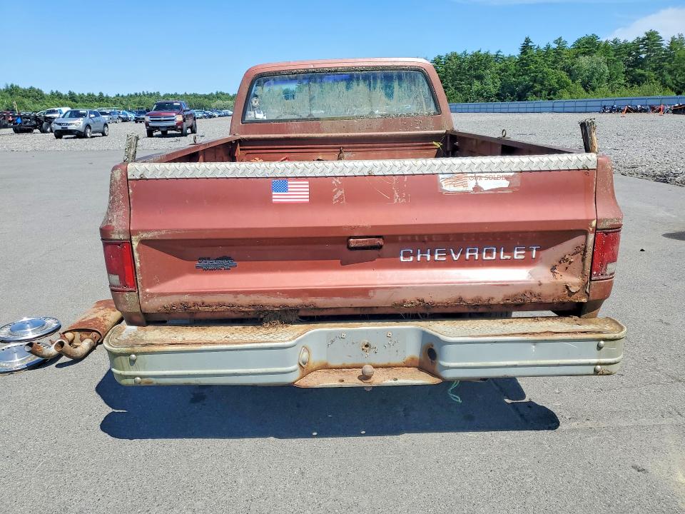 61190836 :رقم المزاد ، 2GCCC14H5G1158083 vin ، 1986 Chevrolet C10 مزاد بيع