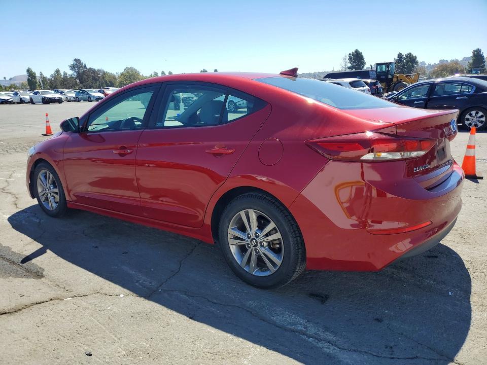 63382226 :رقم المزاد ، KMHD84LF1JU577692 vin ، 2018 Hyundai Elantra مزاد بيع