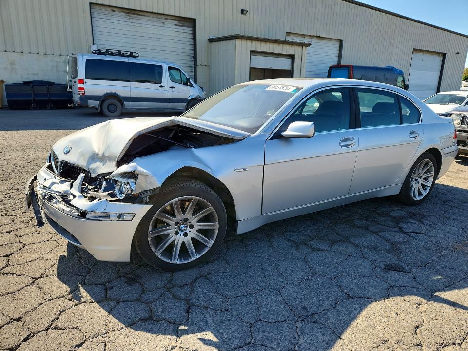 Aukcja sprzedaży 2003 Bmw 745, vin: WBAGN63473DR13110, numer aukcji: 58451526