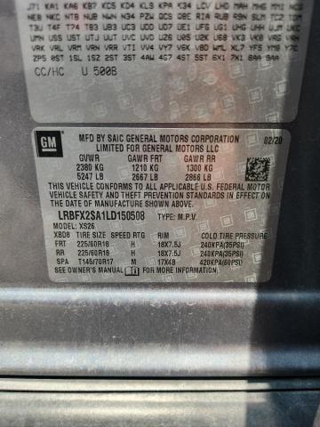 Aukcja sprzedaży 2020 Buick Envision, vin: LRBFX2SA1LD150508, numer aukcji: 59707706