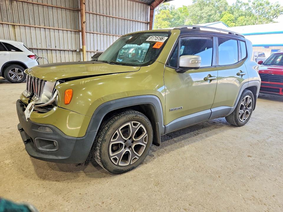 2015 Jeep Renegade მანქანა იყიდება აუქციონზე, vin: ZACCJADT4FPB48398, აუქციონის ნომერი: 61715196
