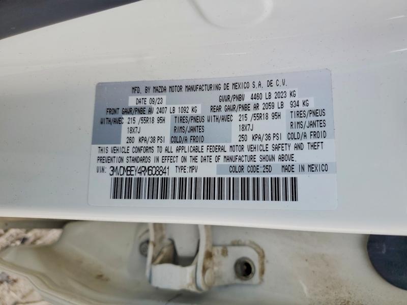Aukcja sprzedaży 2024 Mazda Cx-30, vin: 3MVDMBEY4RM608841, numer aukcji: 60748036