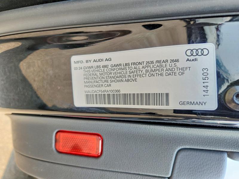Продажа на аукционе авто 2024 Audi A5, vin: WAUDACF54RA100366, номер лота: 60956376