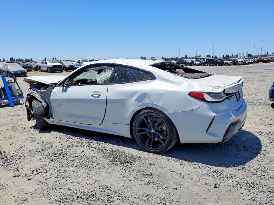 2022 Bmw M440i მანქანა იყიდება აუქციონზე, vin: WBA83AP01NCL00591, აუქციონის ნომერი: 61783696
