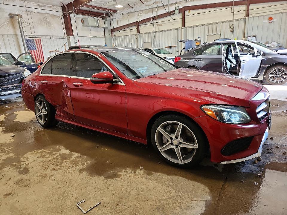 2016 Mercedes-benz C მანქანა იყიდება აუქციონზე, vin: 55SWF4KB0GU125122, აუქციონის ნომერი: 59383346