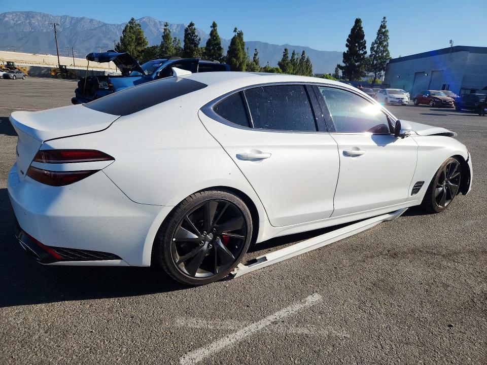61980256 :رقم المزاد ، KMTG54TE6PU123885 vin ، 2023 Genesis G70 مزاد بيع