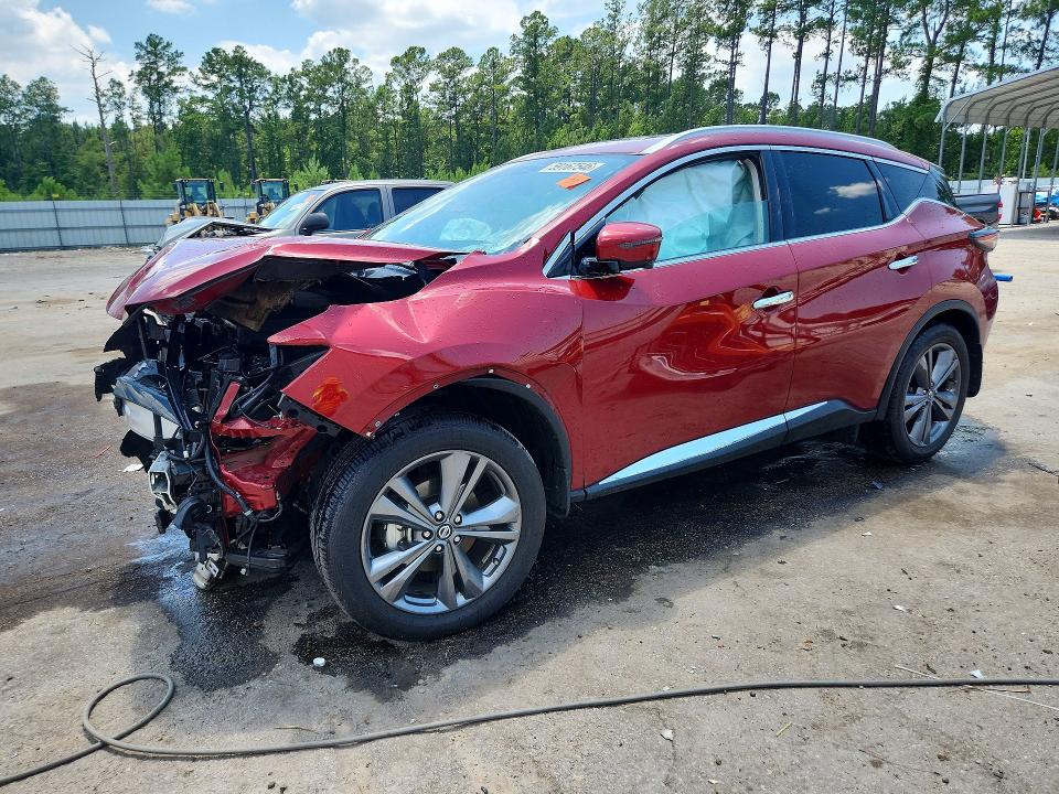 59167546 :رقم المزاد ، 5N1AZ2DEJ4LN14829 vin ، 2020 Nissan Murano مزاد بيع