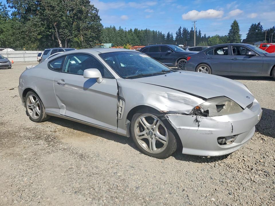 2005 Hyundai Tiburon მანქანა იყიდება აუქციონზე, vin: KMHHN65F65U181007, აუქციონის ნომერი: 60450426