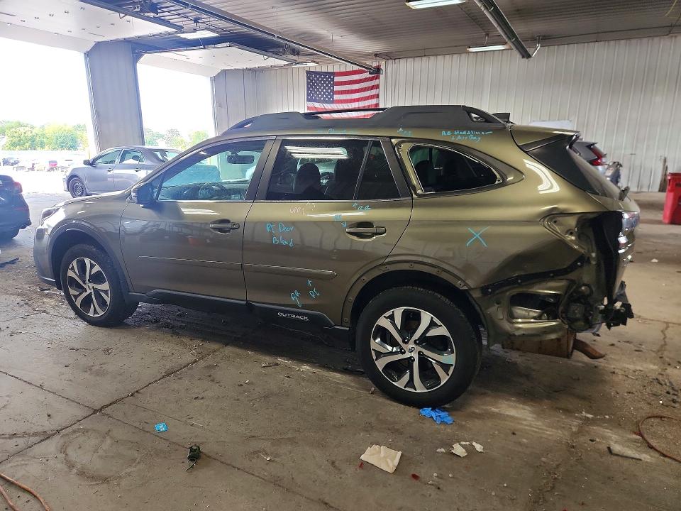 62401856 :رقم المزاد ، 4S4BTALCXL3244023 vin ، 2020 Subaru Outback مزاد بيع